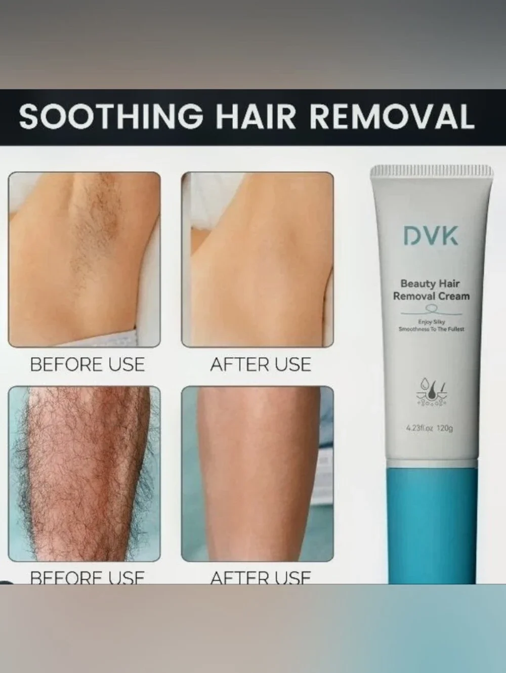 DVK Soothing Hair Removal Cream